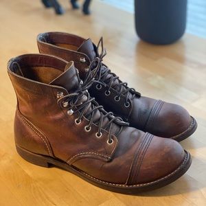 Red Wing Iron Ranger 6-Inch Boot in Copper Leather